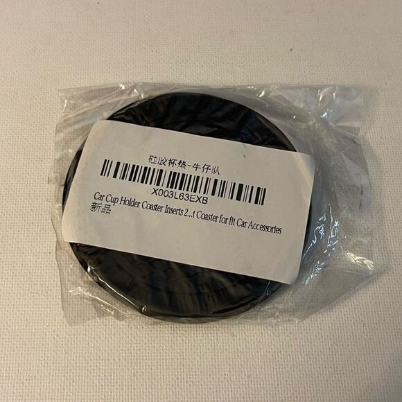 NFL Dallas Cowboys Car Cup Holder Coasters with logo set of 2 NWT - Picture 4 of 4